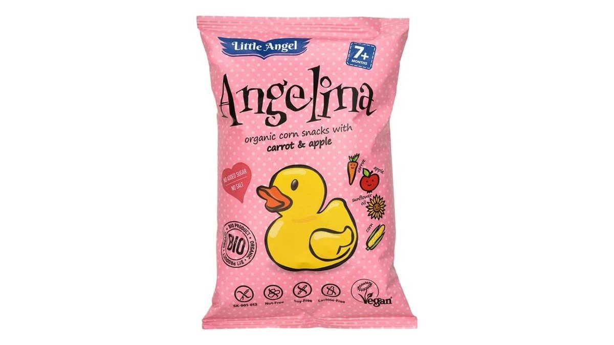 BIO Snack Angelina karotka & jablko 30g