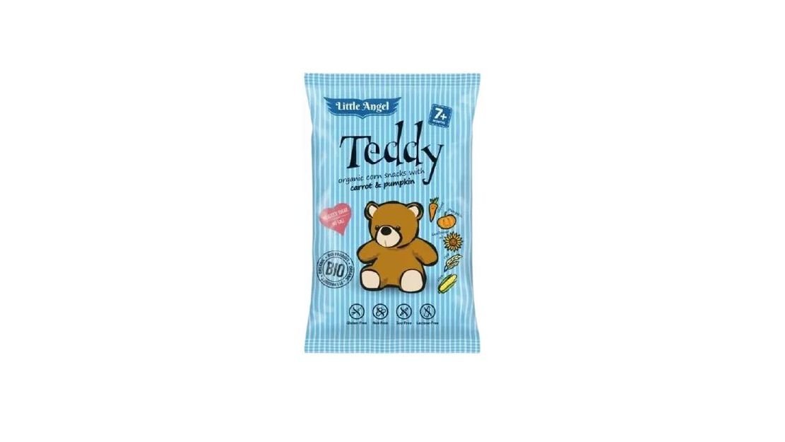 BIO Snack Teddy karotka & tekvica 30g