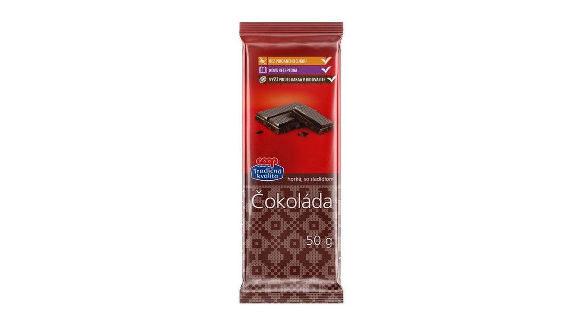 COOP DIA Čokoláda horká 50g TK