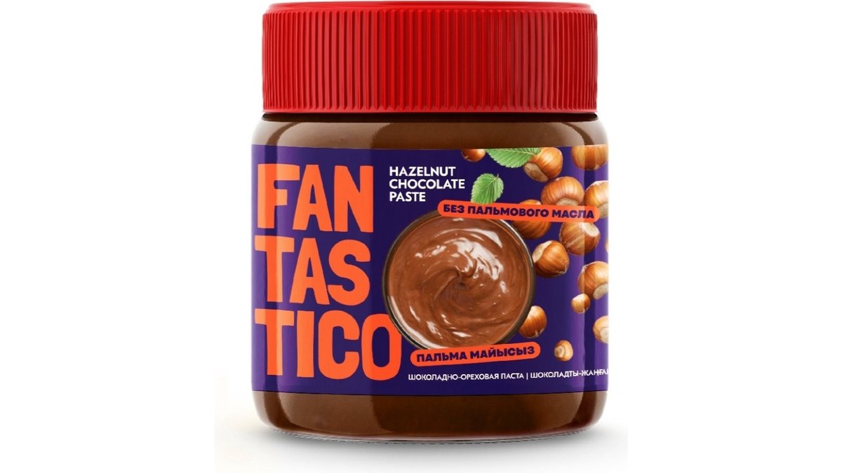 Паста шоколадно-ореховая Fantastico 330г ст/бан
