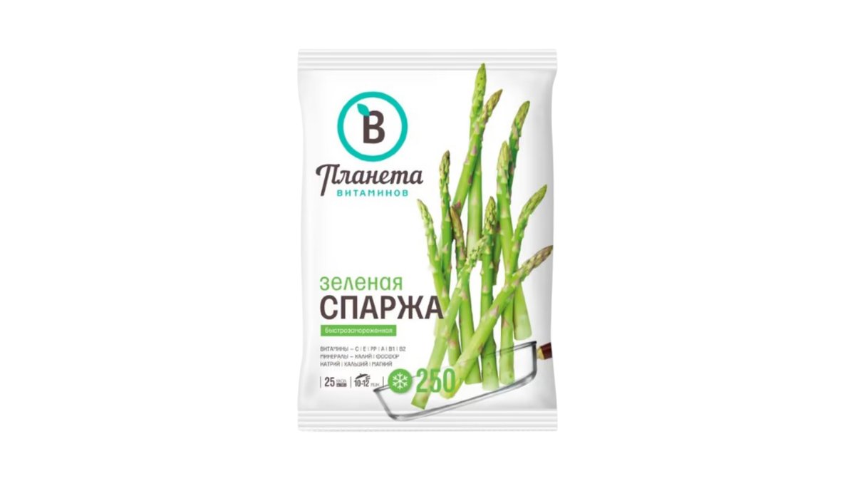 Спаржа Планета Витаминов зеленая зам 250г