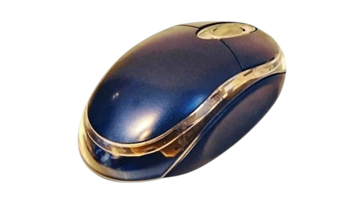 עכבר אופטי Silver Line OM-290B-USB | דגם Mini קומפקטי | צבע כחול מטאלי | דיוק גבוה (High Precision) | חיבור USB למחשב נייד ונייח 🖱️-