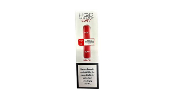 HQD 600 E-Sisha Peach Ice