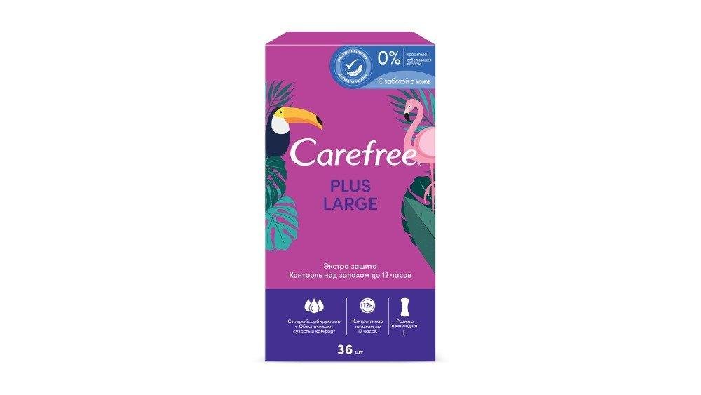 Carefree Plus Large Qadın Bezi 36lı