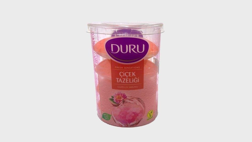 Duru Bərk Sabun 100gr×4 Gül