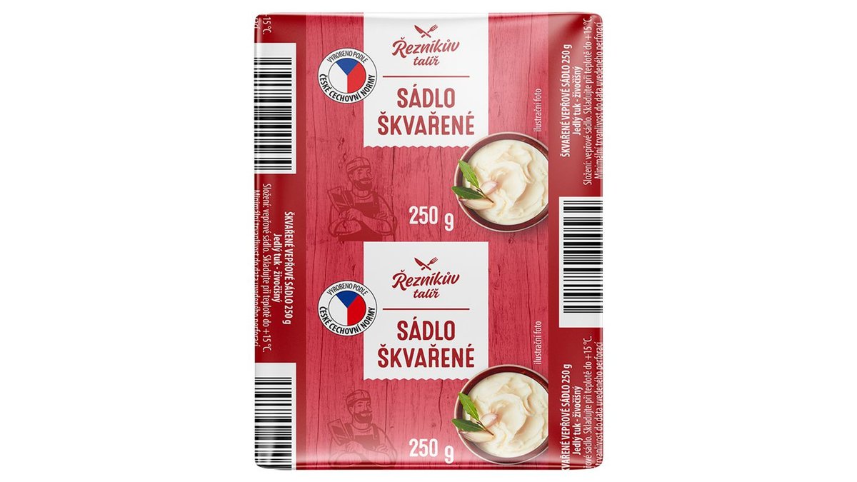 Řezníkův Talíř Sádlo škvařené vepřové 250g