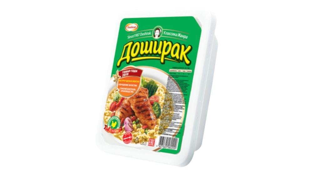 Doshirak Toyuq Bibərli Əriştə 90qr Tabaq