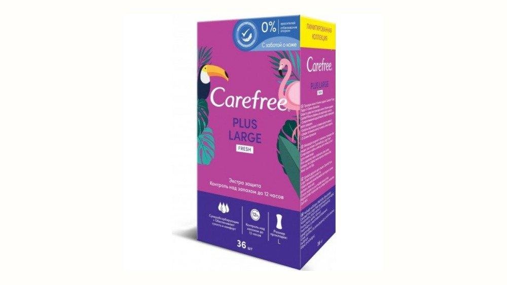 Carefree Plus Large Qadın Bezləri Fresh 36 əd.