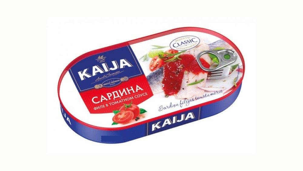 Kaija Sardina Filesi Tomat Sousunda 170qr