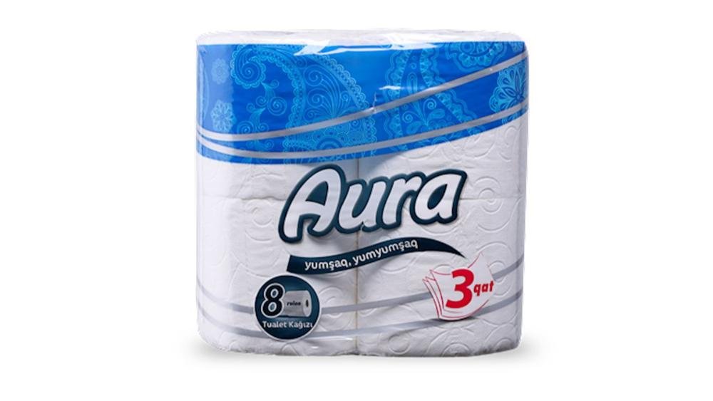 Aura Tualet Kağızı 8 Rulon