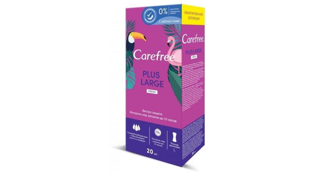 Carefree Plus Large+ Fresh 20 ədədli
