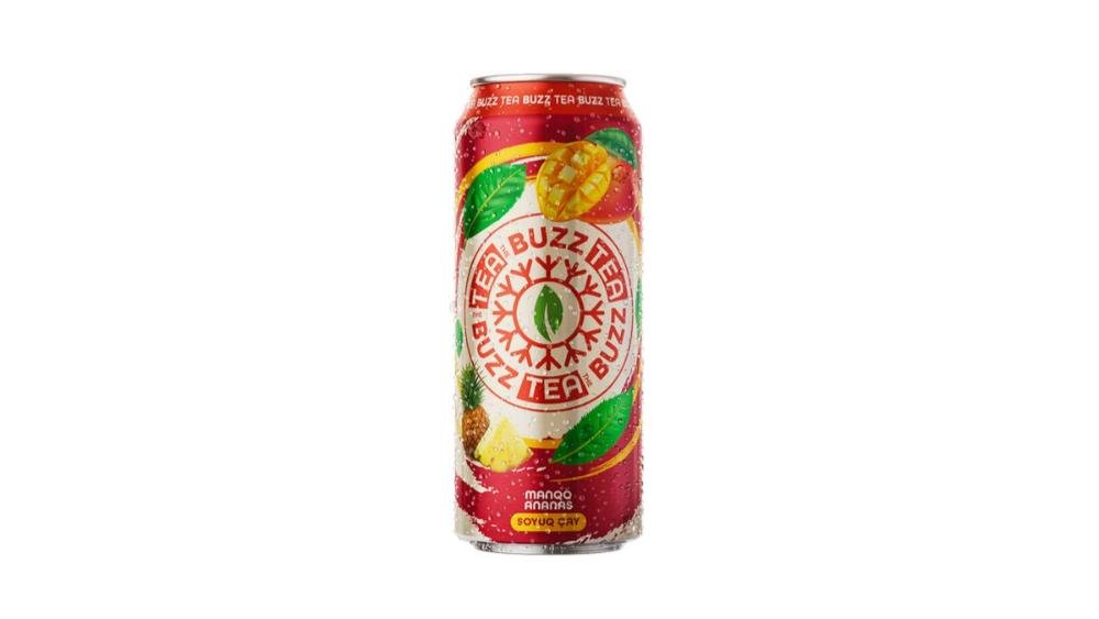 Buzz Tea Manqo-Ananas Soyuq Çay 500 ml