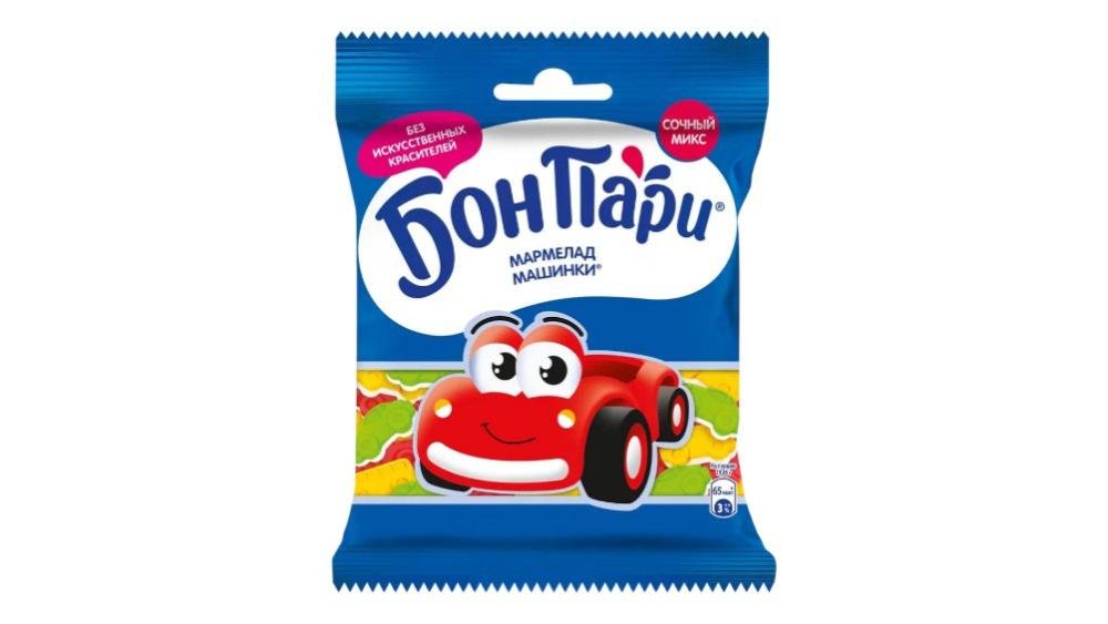 Bon Pari Jelly Cars 75qr