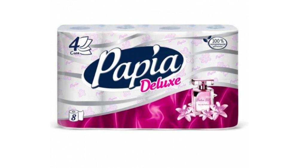 Papia Tualet Kağızı 8 rulon 4 qat Dolce Vita