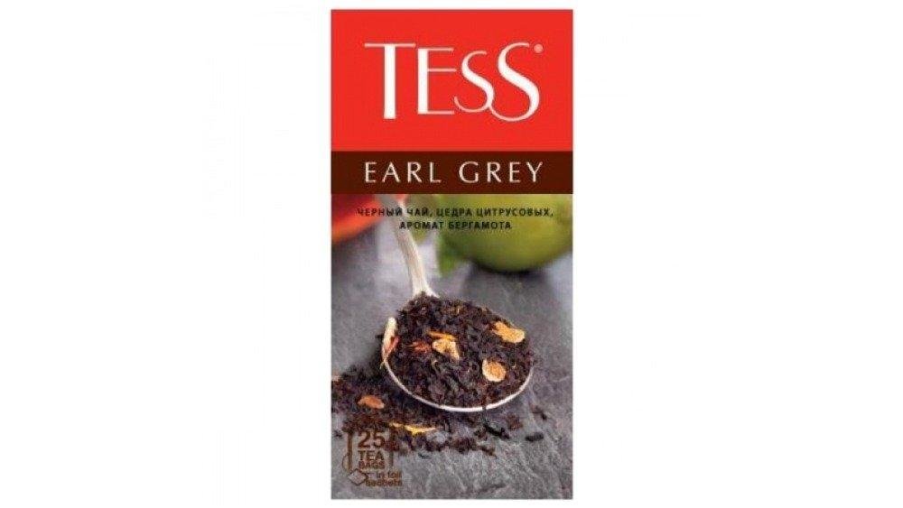 Tess Earl Grey Çayı Bergamotlu 25 əd. 45 qr