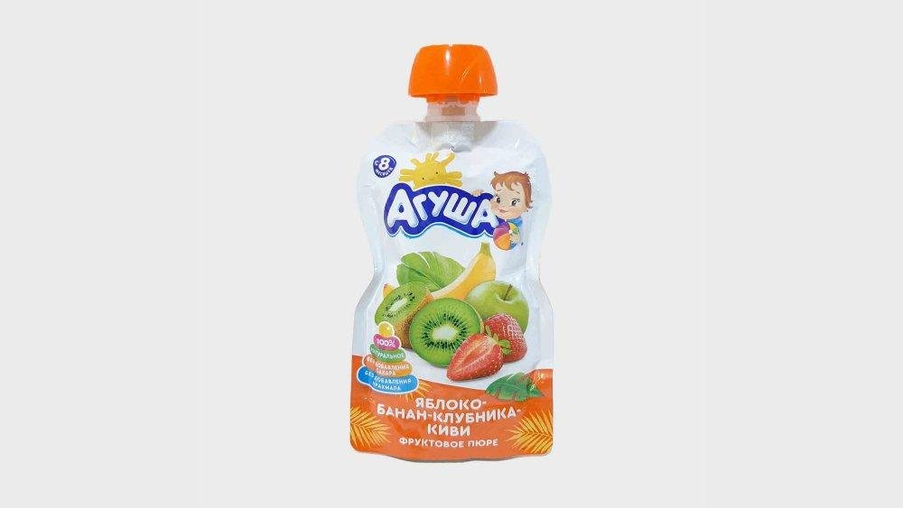 Agusa 90gr pyure alma-banan-ciyelek-kivi s/q