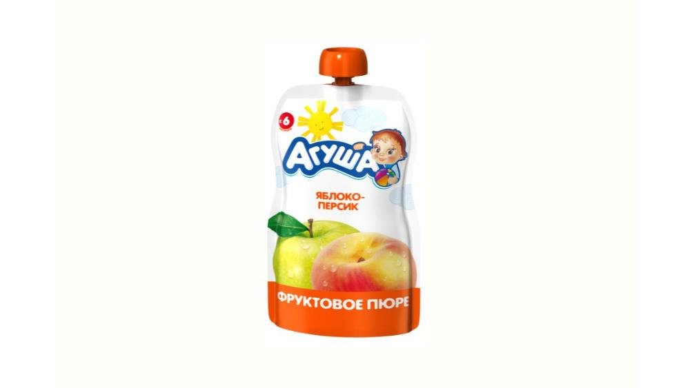 Agusa Püre Alma-Şaftalı 90 qr