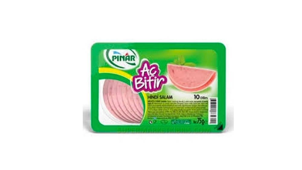 Pınar Kolbasa Aç-Bitir Hindiylə 70 qr