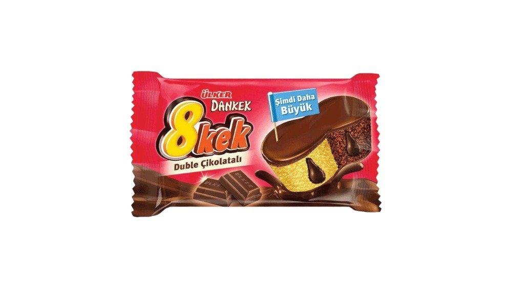 Ülker Dankek 8Kek Dubl Şokoladlı 40 qr