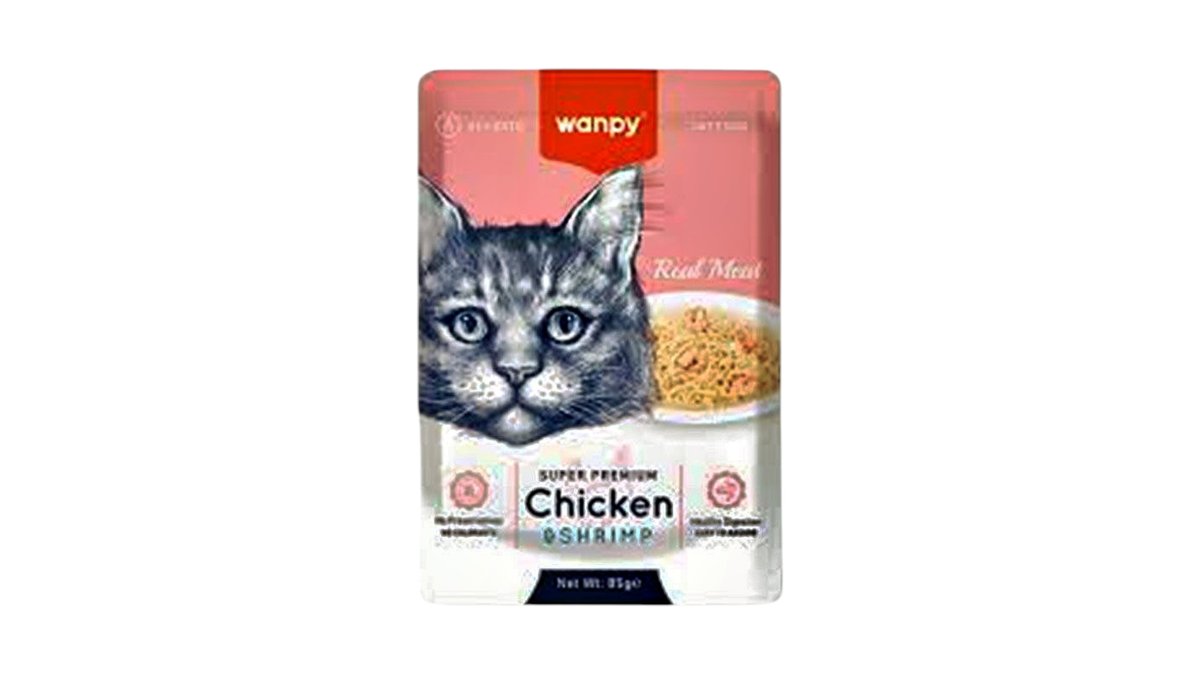 Wanpy - Cat Pouch Chicken & Shrimp