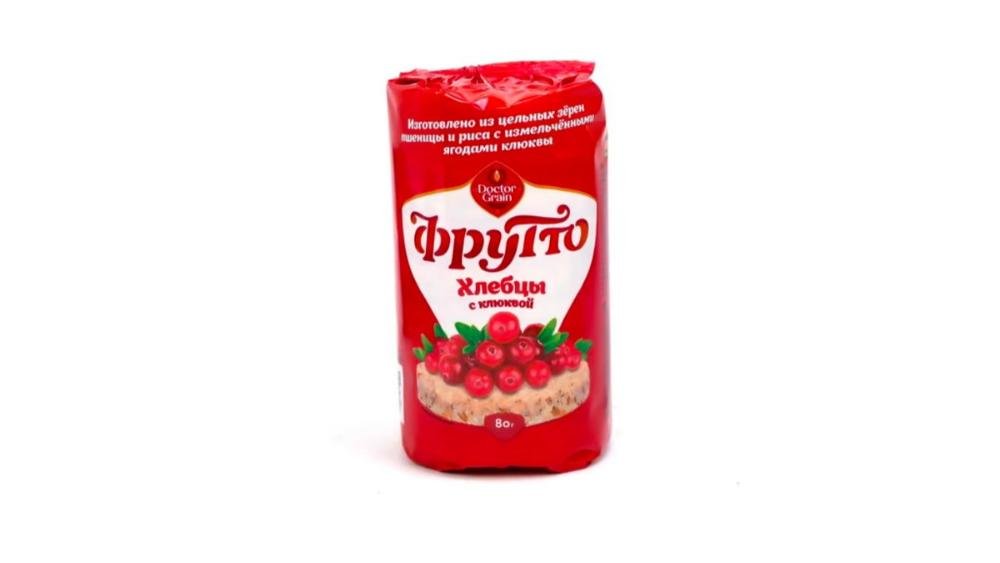 Dr. Grain Frutto Giləmeyvəli Xlebsi 80 qr