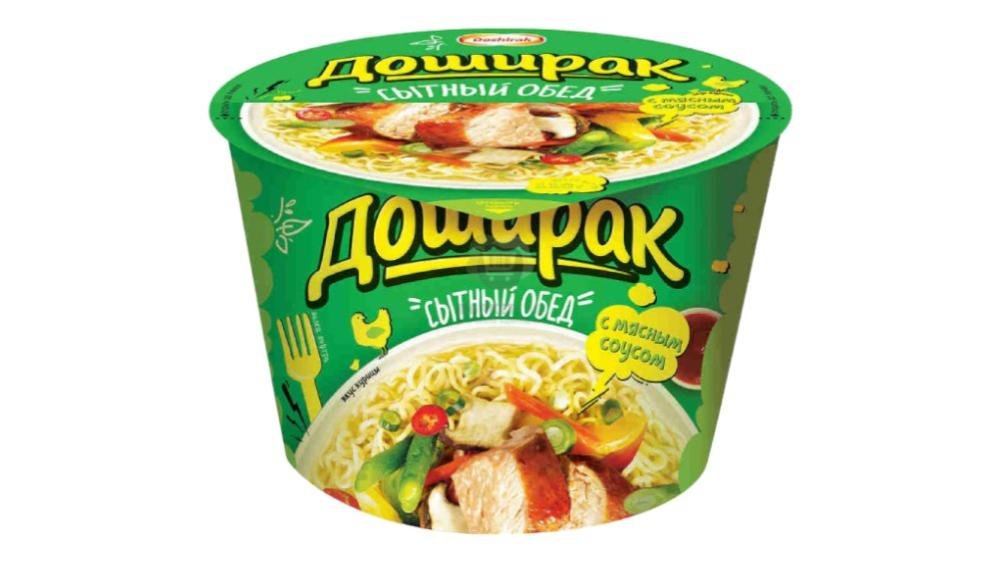 Doshirak toyuq etli doyurucu nahar 110qr kasa