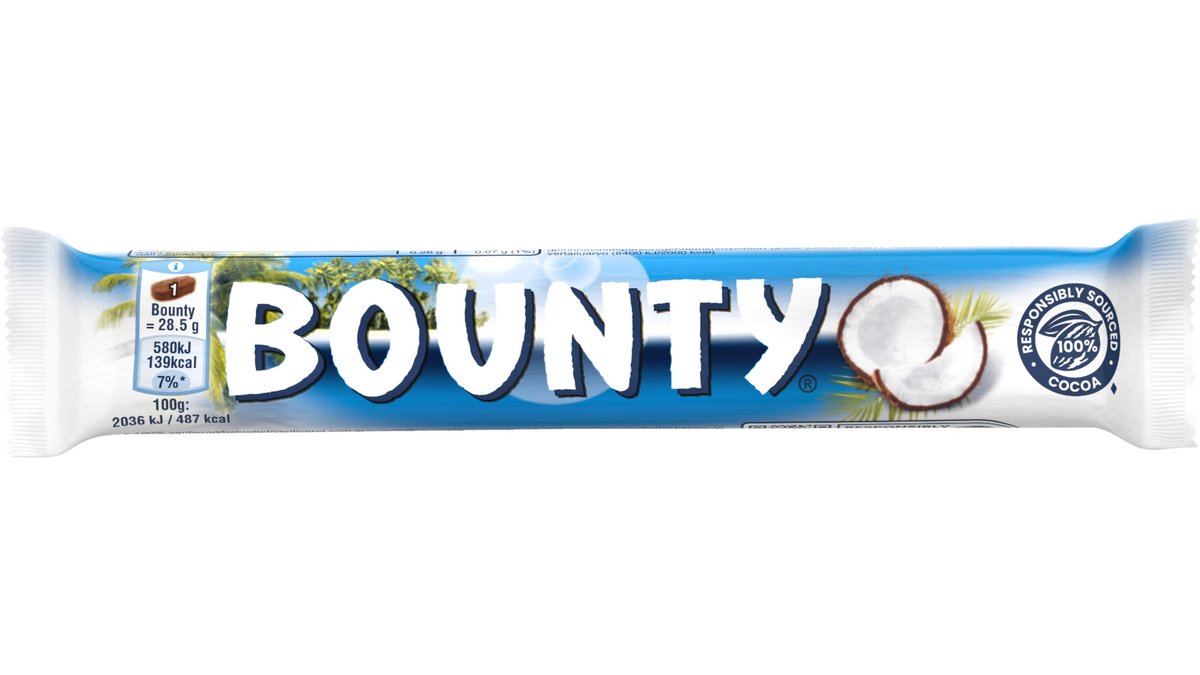 Bounty Chokladbar, 57 g