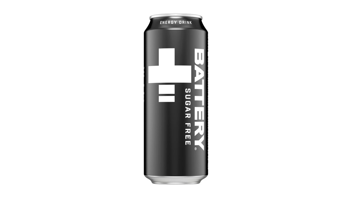 Battery Sugar Free energiajuoma tölkki 500ml