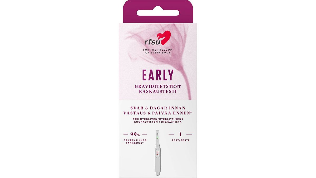 Rfsu Graviditetstest Early, 1 stk