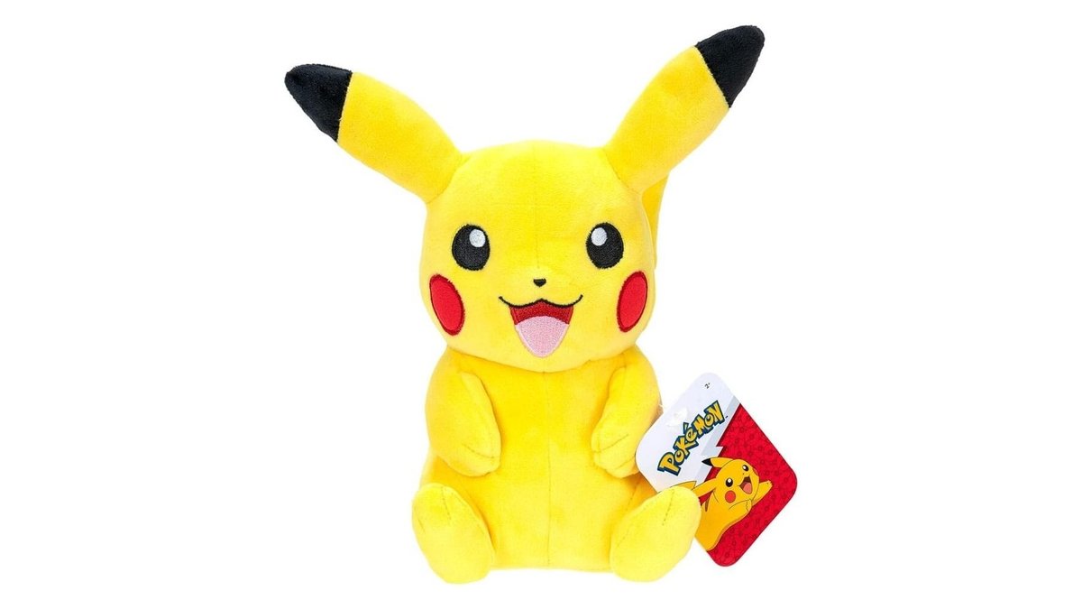 Pikachu plys 20 cm, Pokémon 1 stk.
