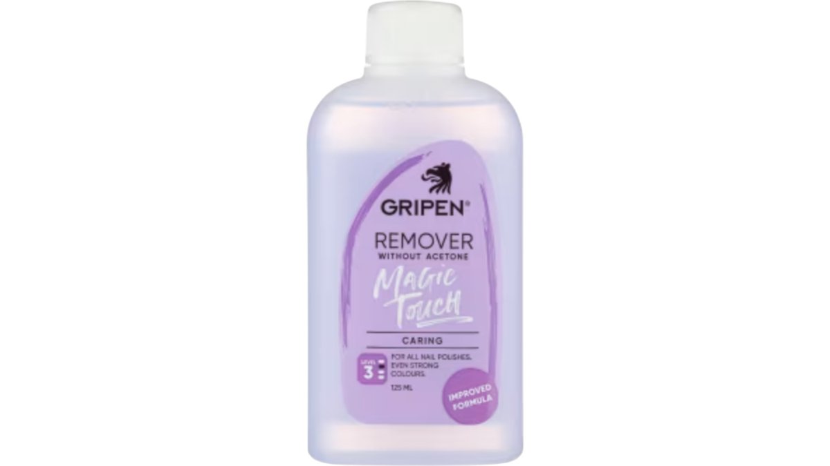 Gripen Nagellacksborttagare Magic Touch Acetonfri, 125 ml