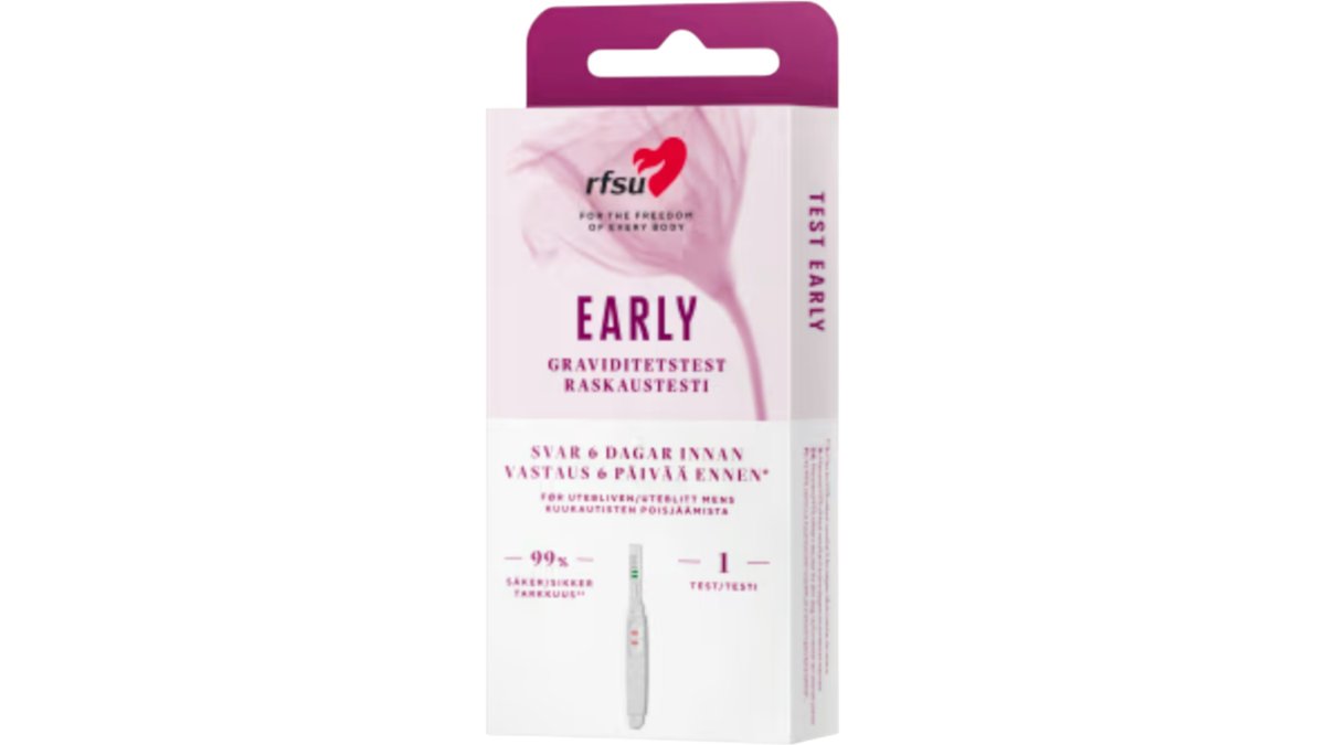 RFSU Graviditetstest Early, 1-pack