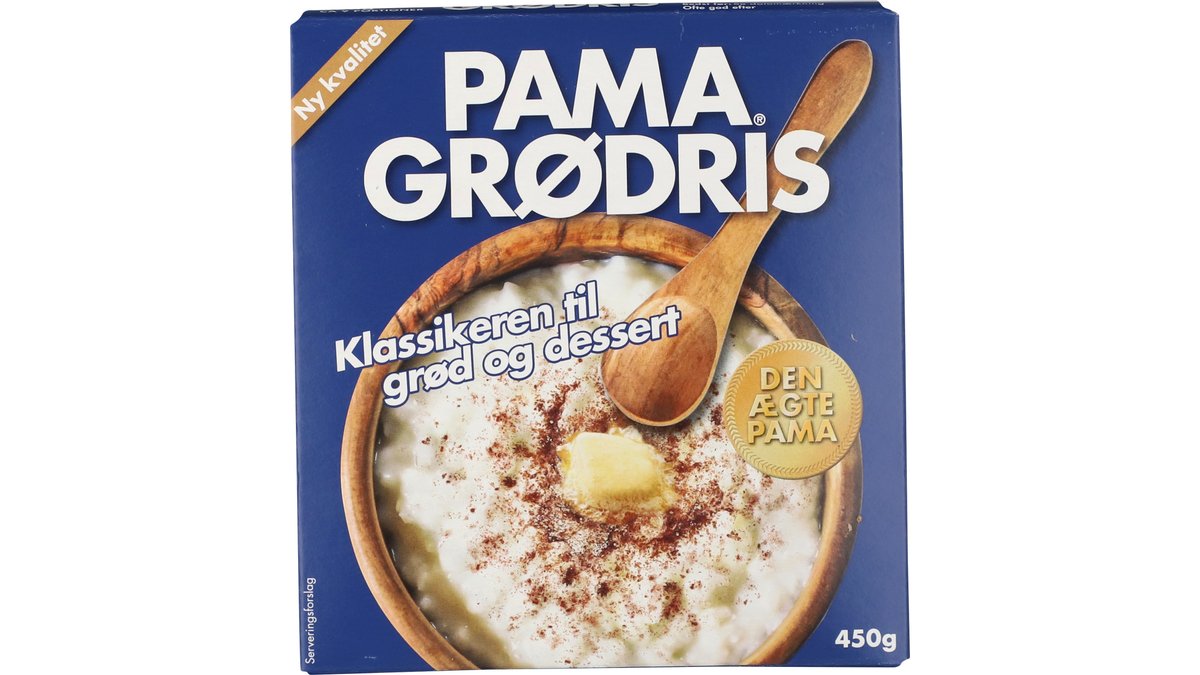 Grødris, Pama