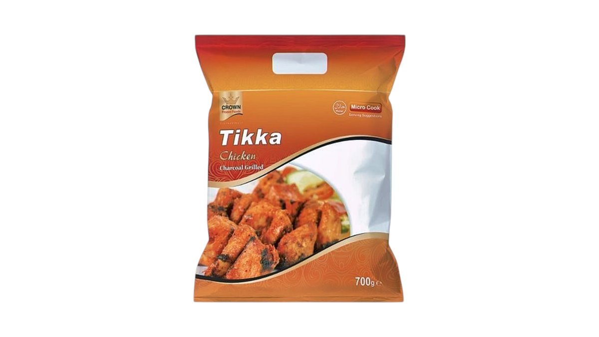 CROWN TIKKA CHICKEN CHARCOAL 700g