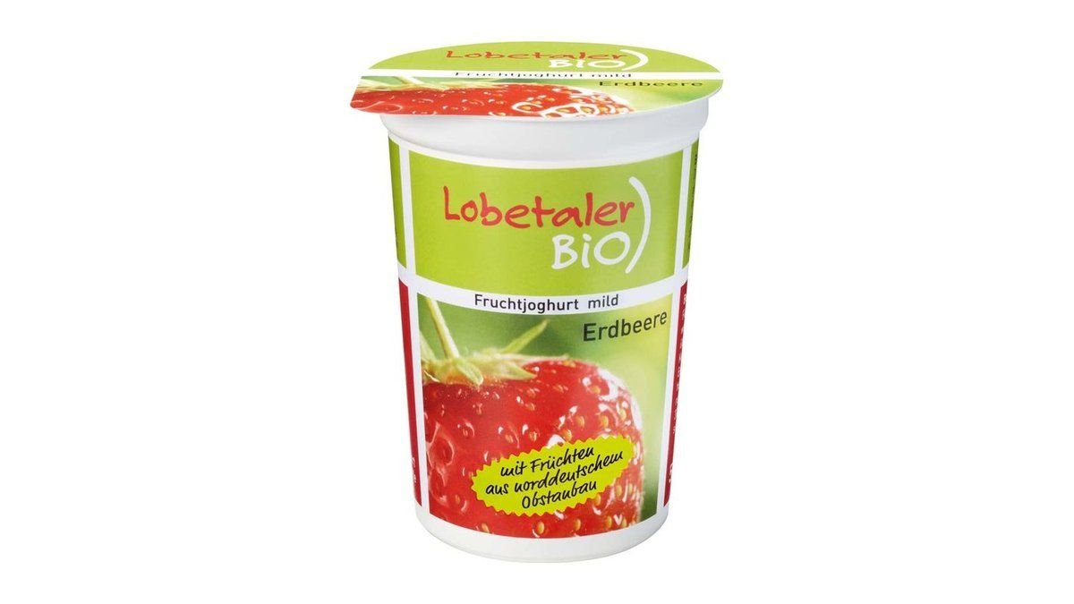Lobetaler Bio Joghurt Erdbeere, 500 g | BIO COMPANY Yorckstraße | Wolt