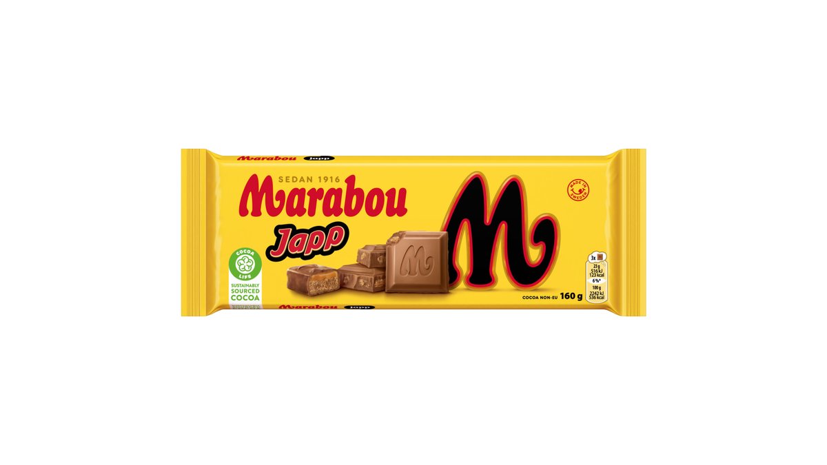 Marabou Japp suklaalevy 160g