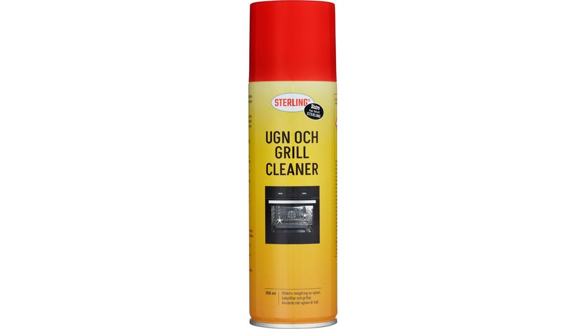 Sterling Rengöring Ugn & Grill, 300 ml
