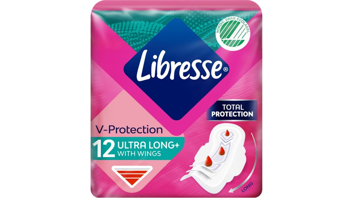 Libresse Bindor Ultra Long, 12 st