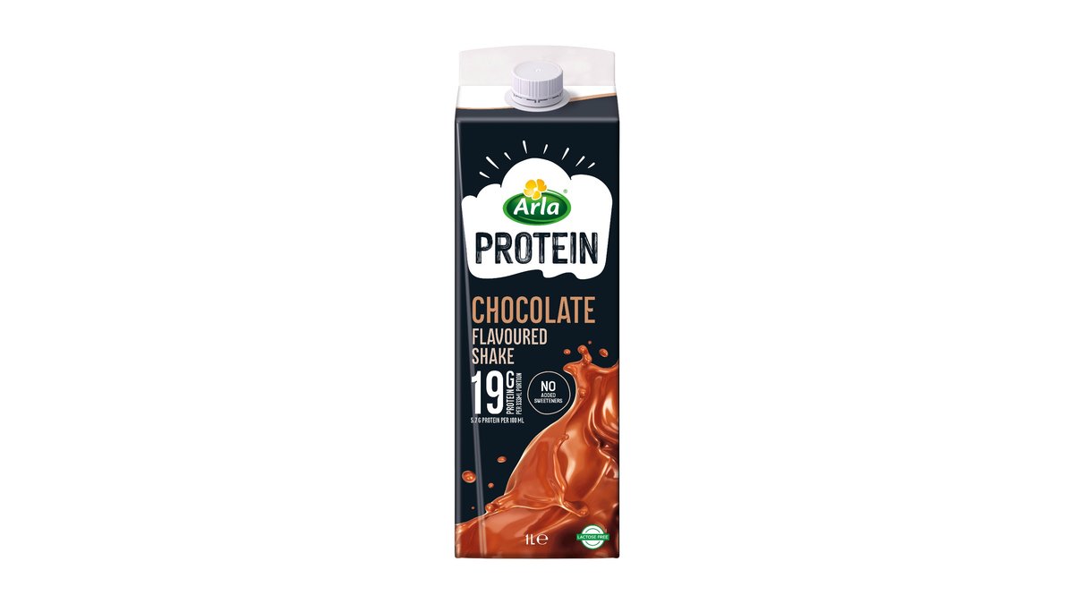 Protein shake m. chokoladesmag 0,9%, Arla Protein