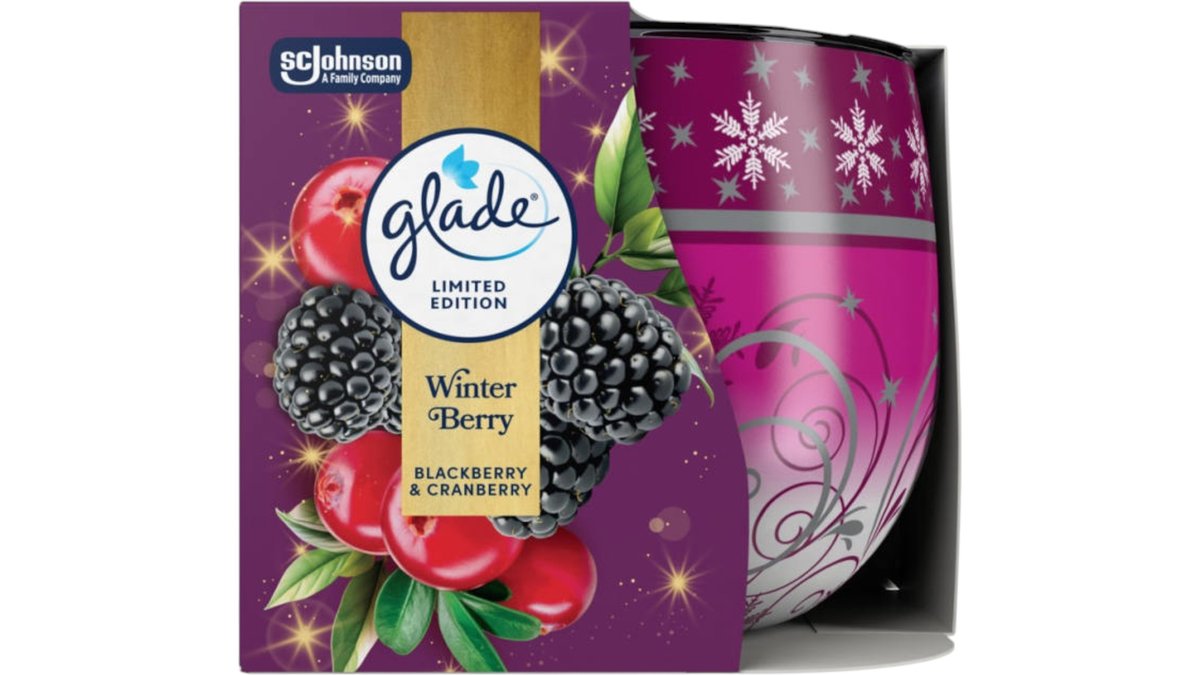 Glade Duftlys Winter Berries, 1 stk