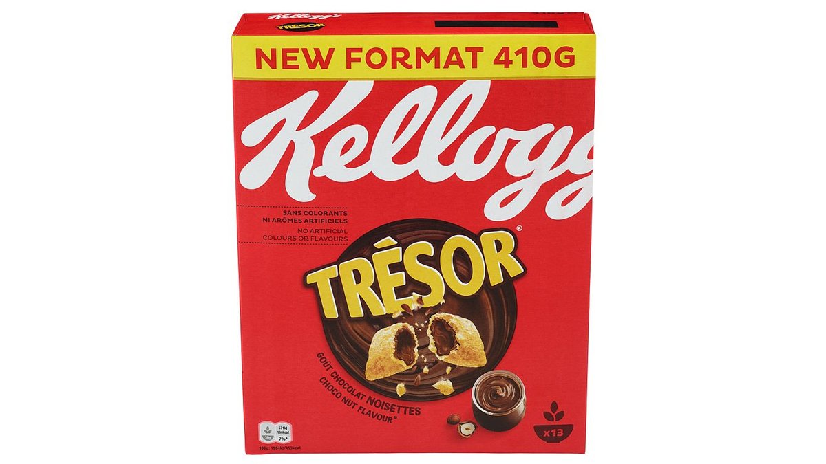 Kellogg's Tresor Choco Nut, 410 g