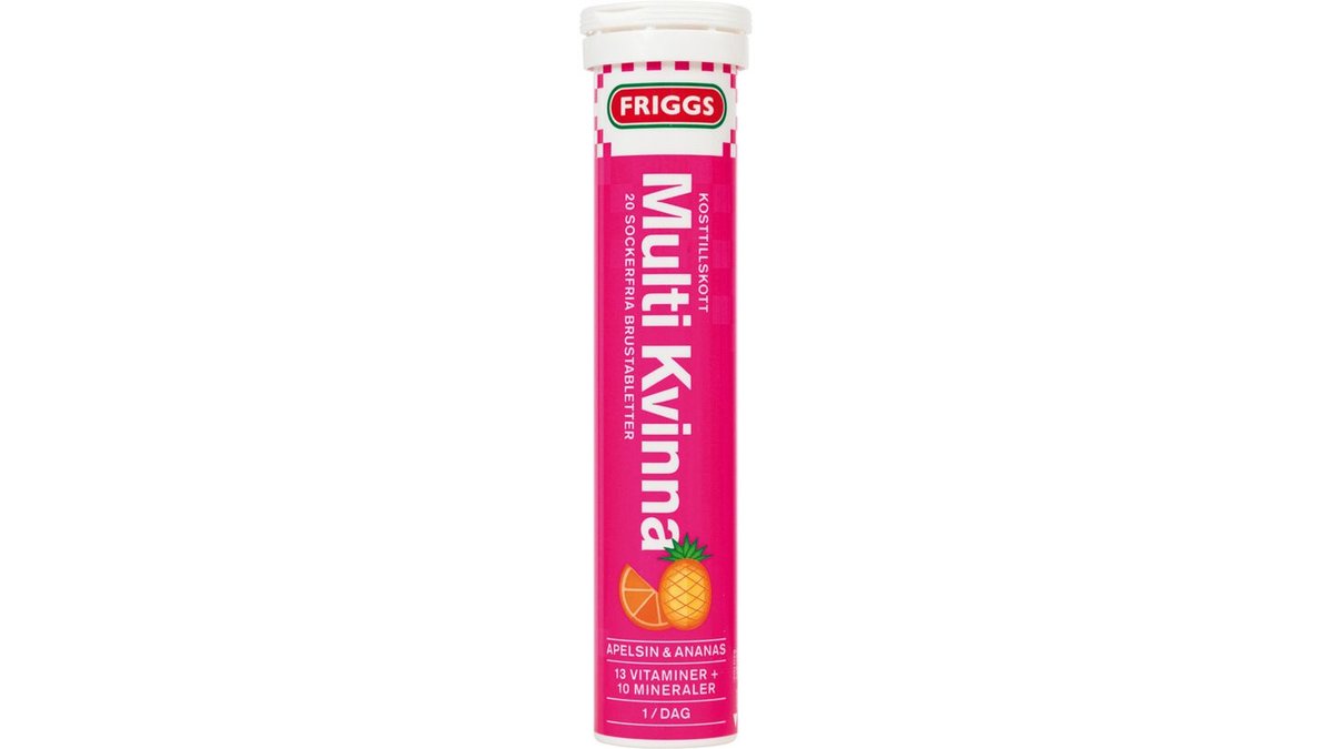 Friggs Multivitamintabletter Kinna, 20-pack