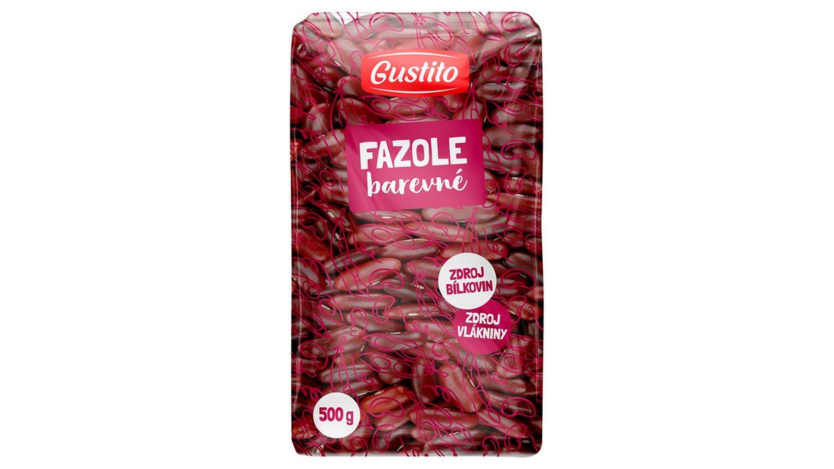 Gustito Fazole barevné 500g
