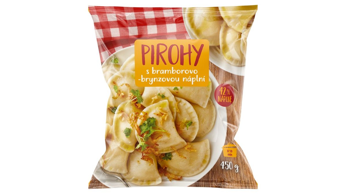 Pirohy s bramborovo-brynzovou náplní 450g