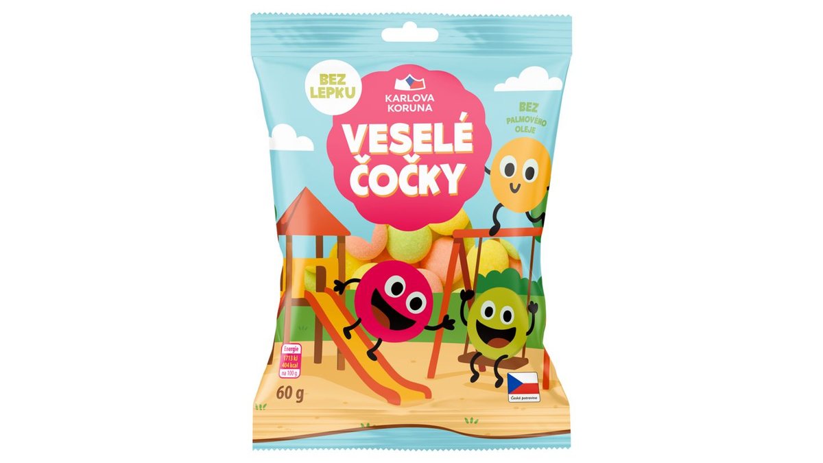 Karlova Koruna Veselé čočky 60g