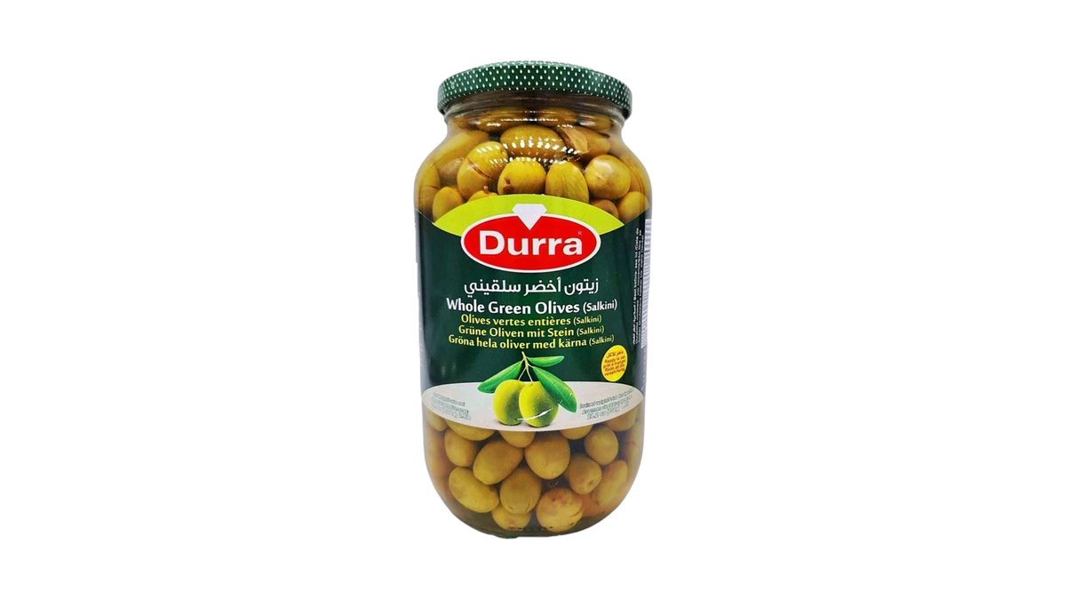 DURRA WHOLE GREEN OLIVES (400g)