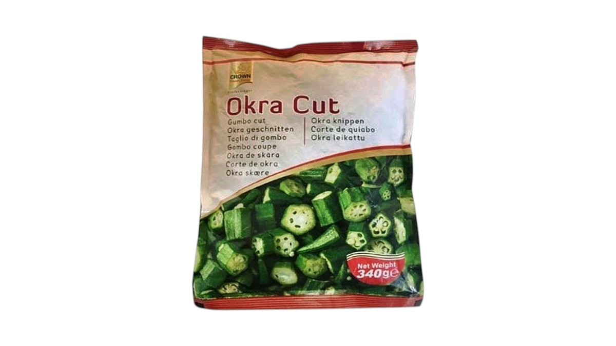 CROWN OKRA CUT 340G