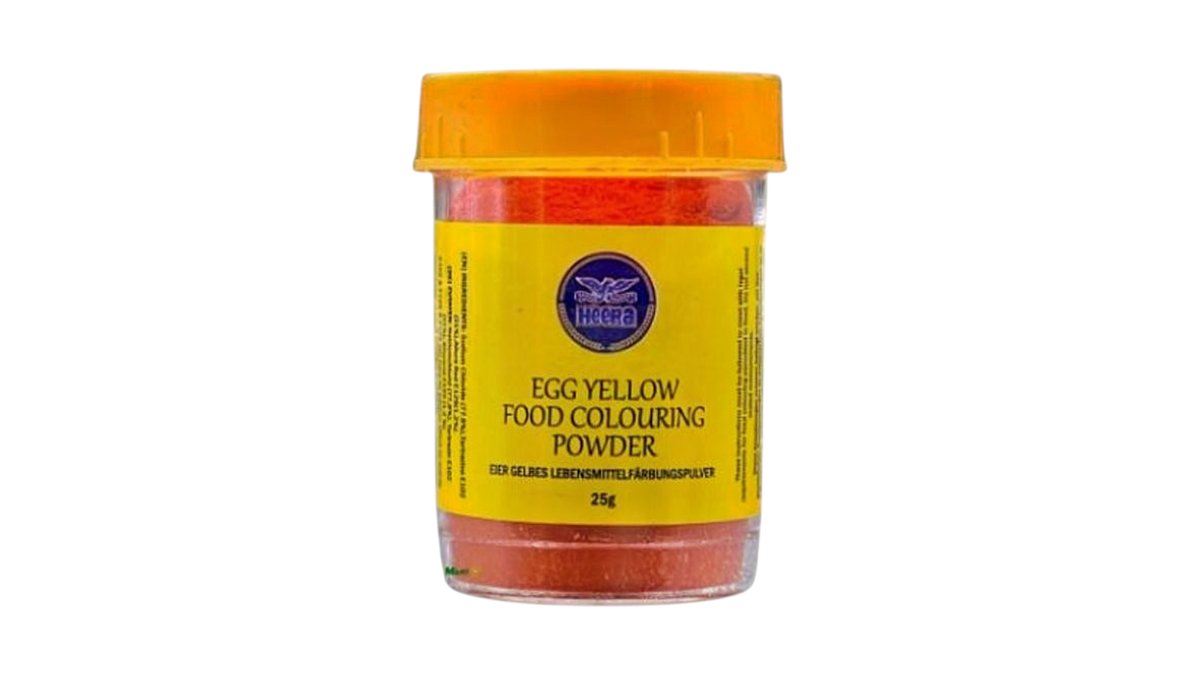 EGG YELLOW FOOD COLOURING POWDER 25g