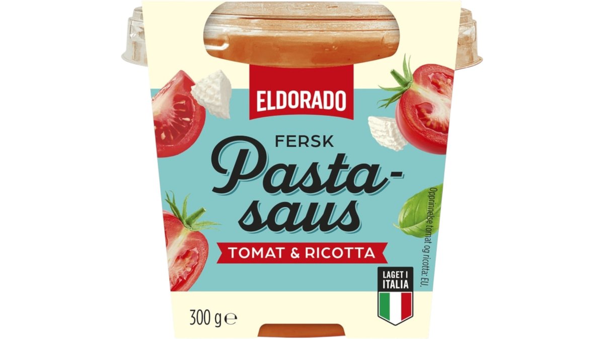 Eldorado Pastasaus Tomat & Ricotta, 300 g