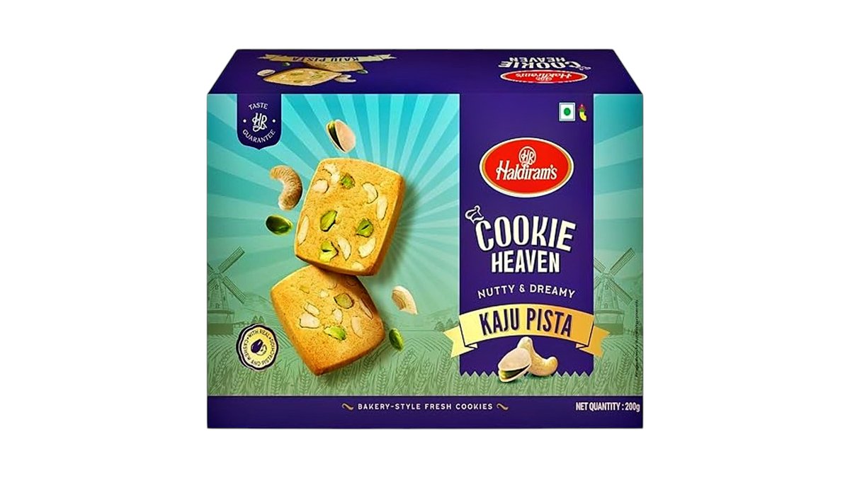 HALDIRAMS COOKIE KAJU PISTA 200g